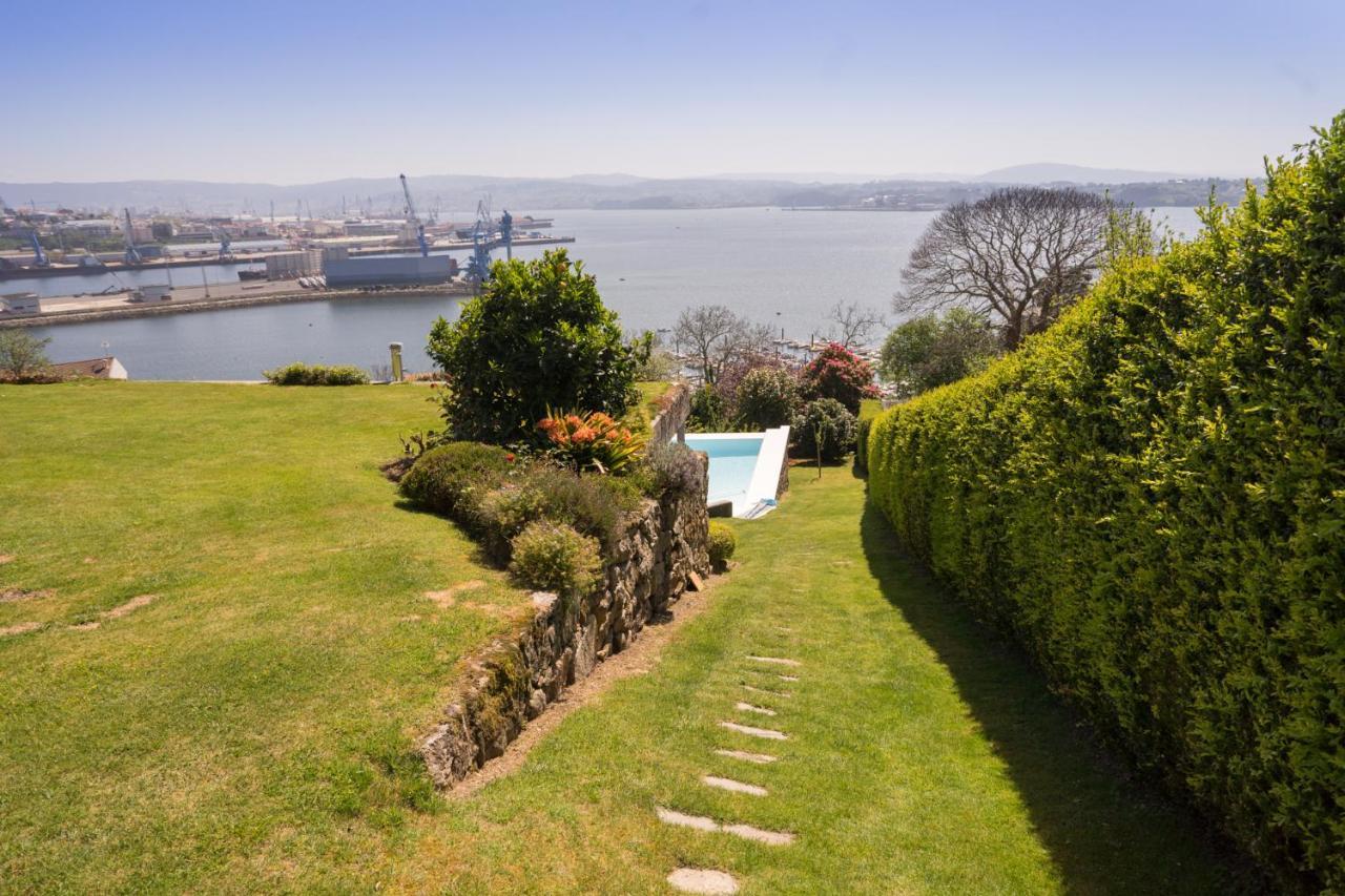 Apartamento Con Piscina Y Excelentes Vistas Ферроль Екстер'єр фото